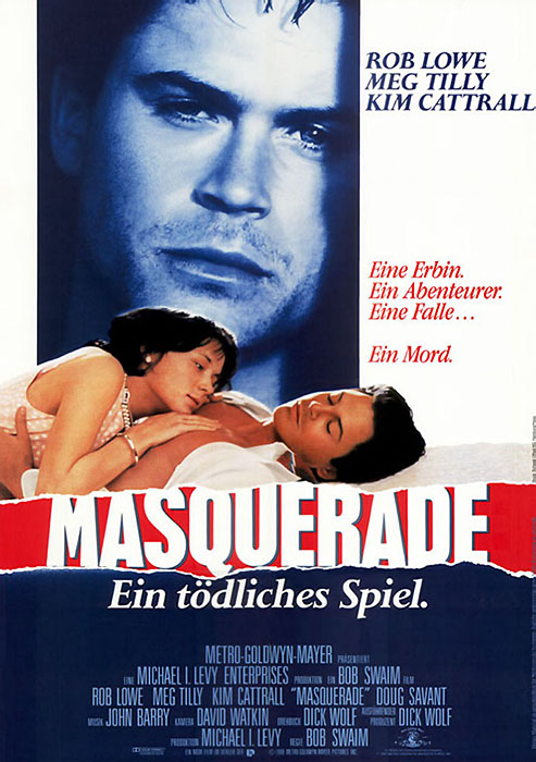 Plakat zum Film: Masquerade - Ein tödliches Spiel