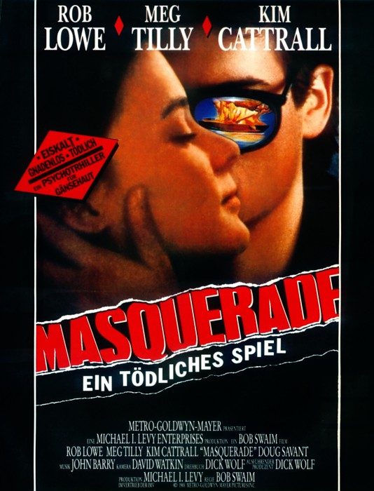 Plakat zum Film: Masquerade - Ein tödliches Spiel