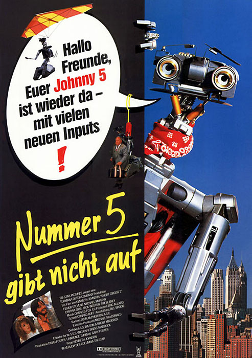 Plakat zum Film: Nummer 5 gibt nicht auf