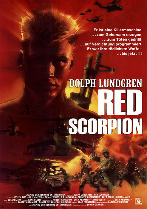 Plakat zum Film: Red Scorpion