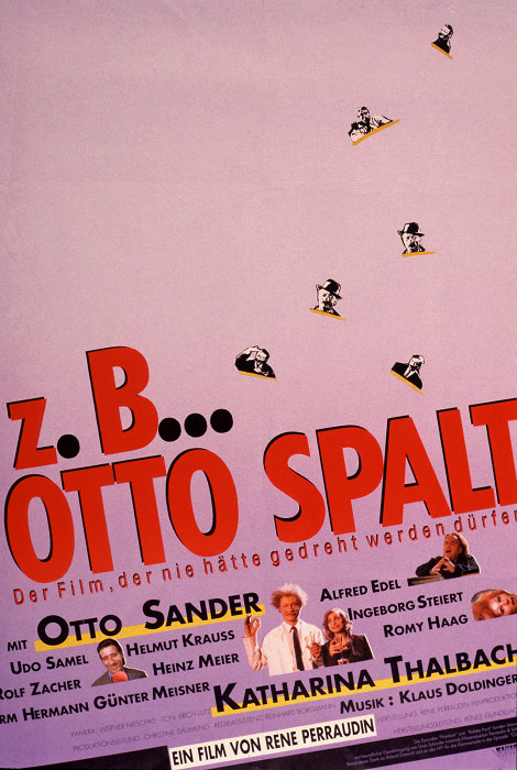 Plakat zum Film: Z.B. ... Otto Spalt