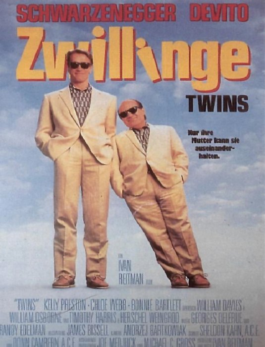 Plakat zum Film: Twins - Zwillinge