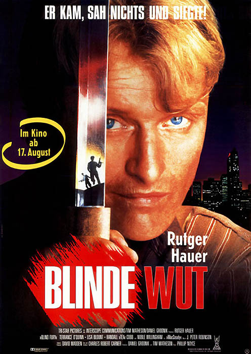 Plakat zum Film: Blinde Wut