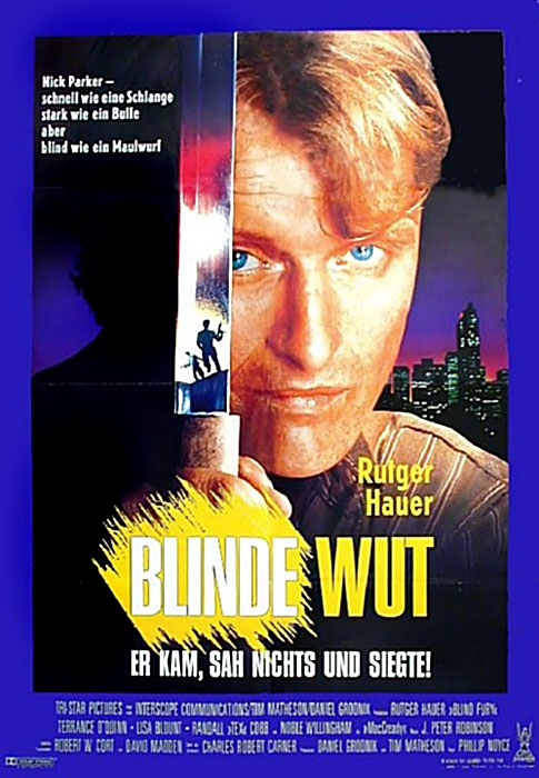 Plakat zum Film: Blinde Wut