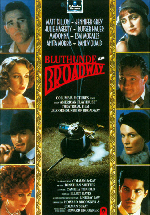 Plakat zum Film: Bluthunde am Broadway