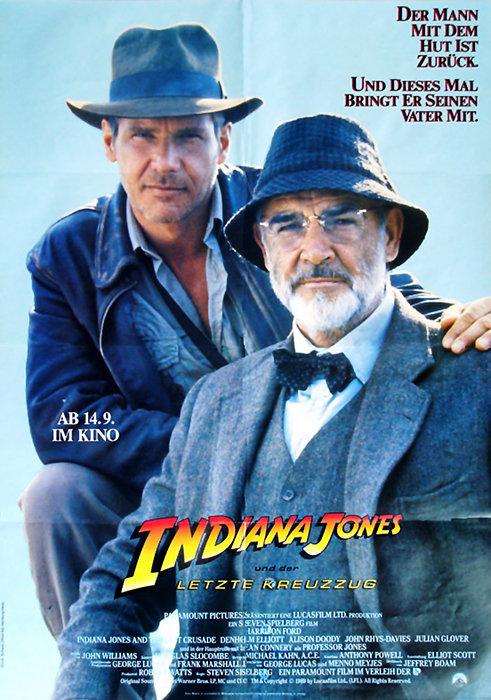 Plakat zum Film: Indiana Jones und der letzte Kreuzzug