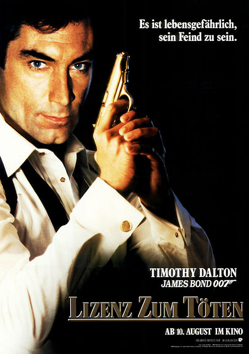 Plakat zum Film: James Bond 007 - Lizenz zum Töten