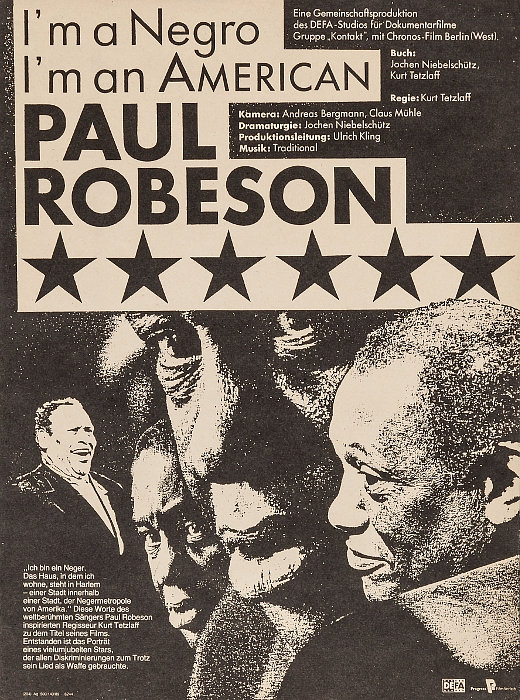 Plakat zum Film: Paul Robeson