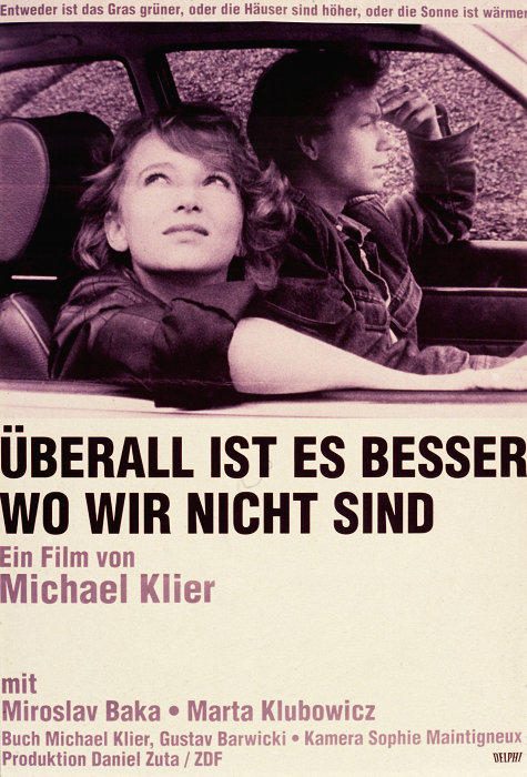 Plakat zum Film: Überall ist es besser, wo wir nicht sind