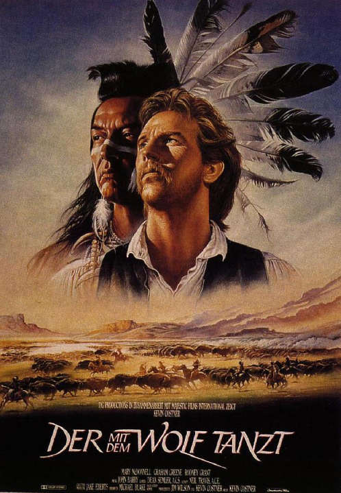 Plakat zum Film: Der mit dem Wolf tanzt