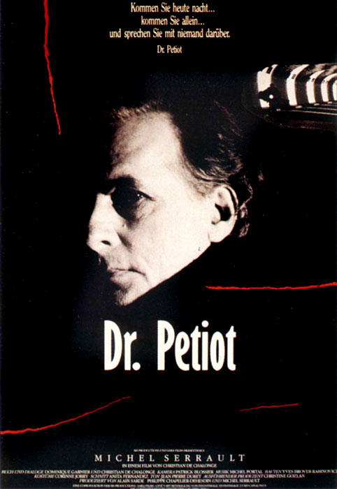 Plakat zum Film: Dr. Petiot