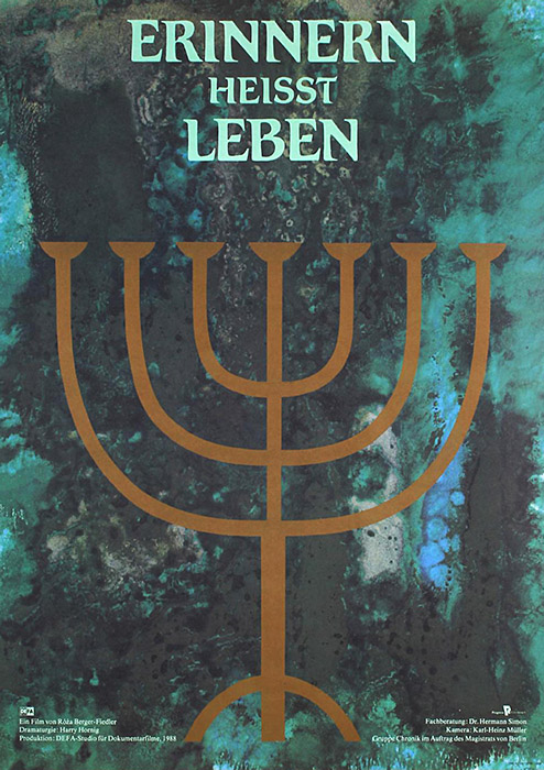 Plakat zum Film: Mir lejbn ejbik - Wir leben ewig