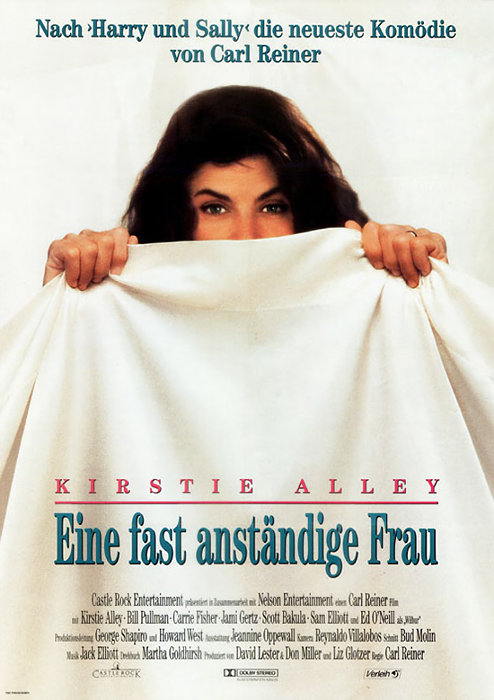 Plakat zum Film: fast anständige Frau, Eine