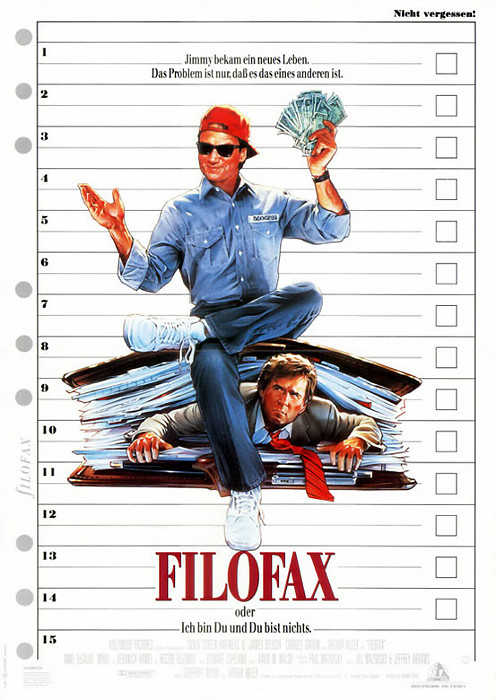 Plakat zum Film: Filofax - Ich bin Du und Du bist nichts