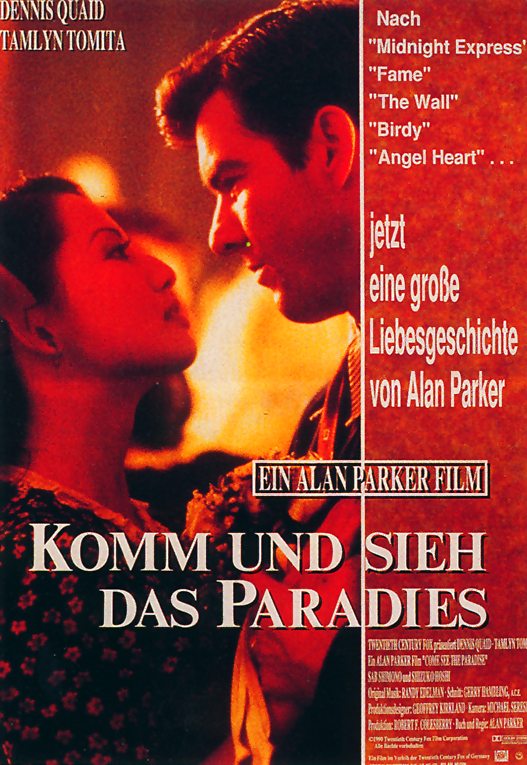 Plakat zum Film: Komm und sieh das Paradies