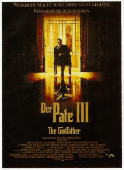 Plakat zum Film: Pate - Teil III, Der