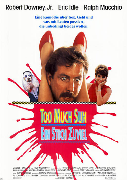 Plakat zum Film: Too Much Sun - Ein Stich zuviel