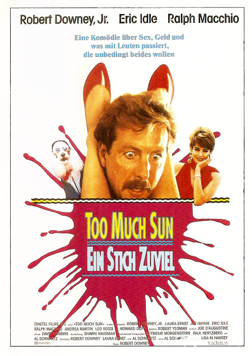 Plakat zum Film: Too Much Sun - Ein Stich zuviel