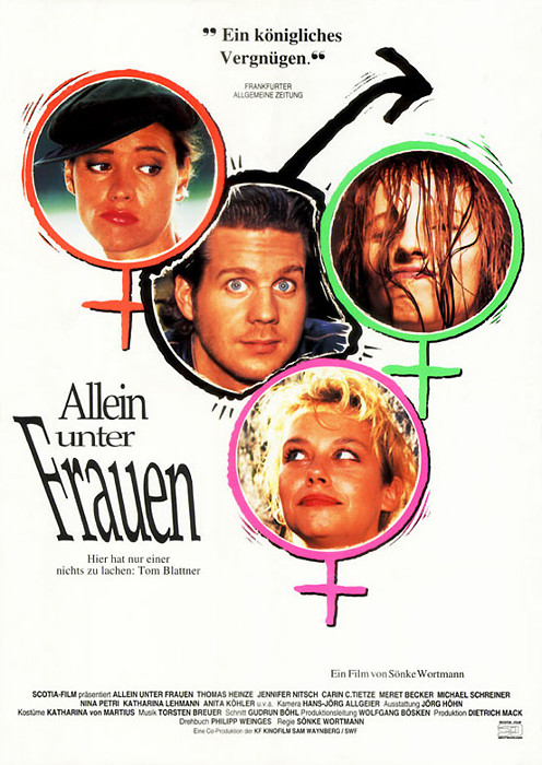 Plakat zum Film: Allein unter Frauen