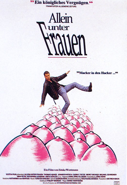 Plakat zum Film: Allein unter Frauen
