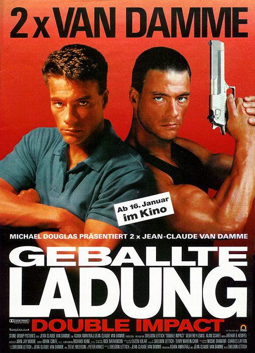 Plakat zum Film: Geballte Ladung - Double Impact