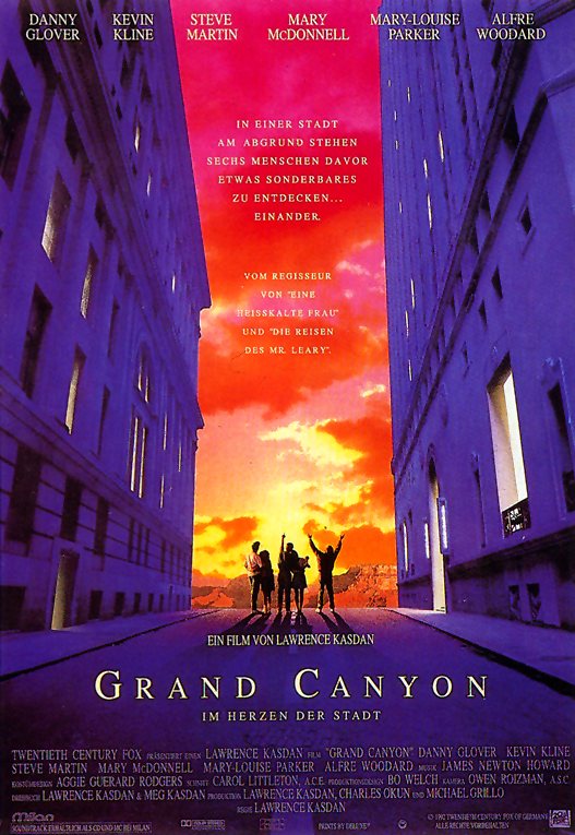 Plakat zum Film: Grand Canyon - Im Herzen der Stadt