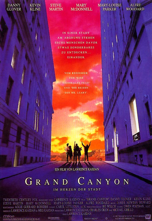 Plakat zum Film: Grand Canyon - Im Herzen der Stadt