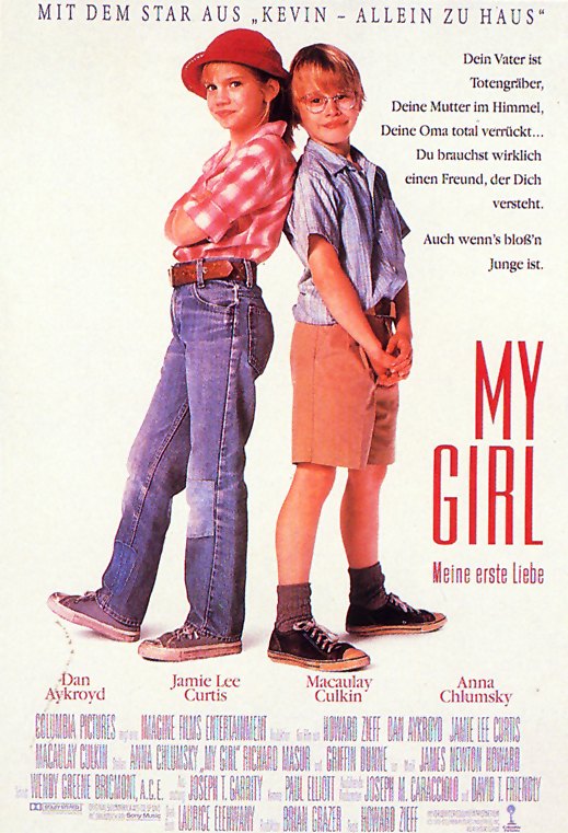 Plakat zum Film: My Girl - Meine erste Liebe