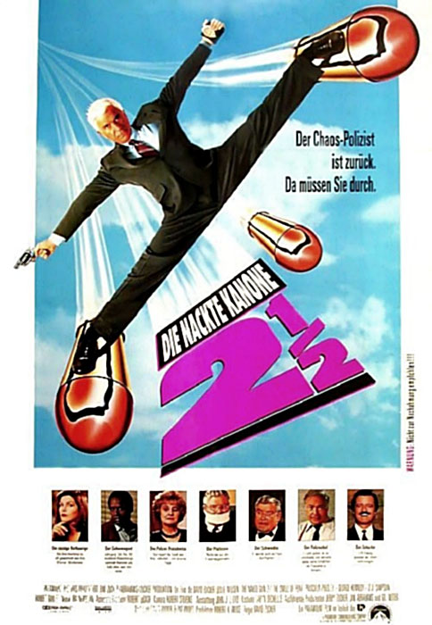 Plakat zum Film: Nackte Kanone 2 1/2, Die