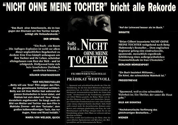 Plakat zum Film: Nicht ohne meine Tochter