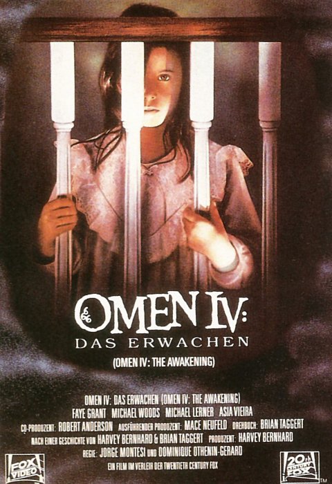 Plakat zum Film: Omen IV - Das Erwachen