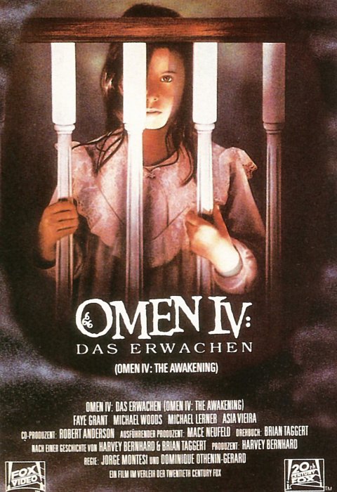 Plakat zum Film: Omen IV - Das Erwachen
