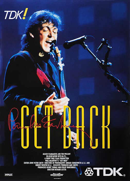 Plakat zum Film: Paul McCartney's Get Back
