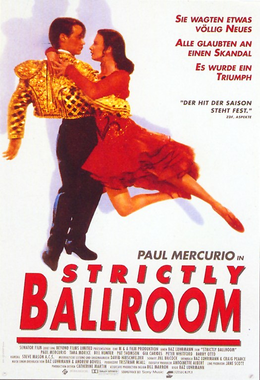 Plakat zum Film: Strictly Ballroom - Die gegen alle Regeln tanzen