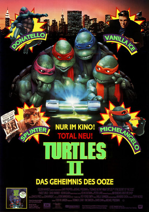 Plakat zum Film: Turtles II - Das Geheimnis des Ooze