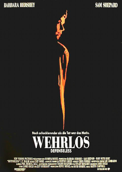 Plakat zum Film: Wehrlos