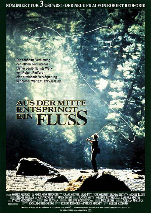Plakat zum Film: Aus der Mitte entspringt ein Fluß