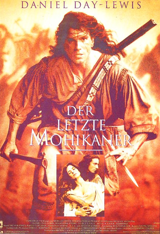 Plakat zum Film: letzte Mohikaner, Der