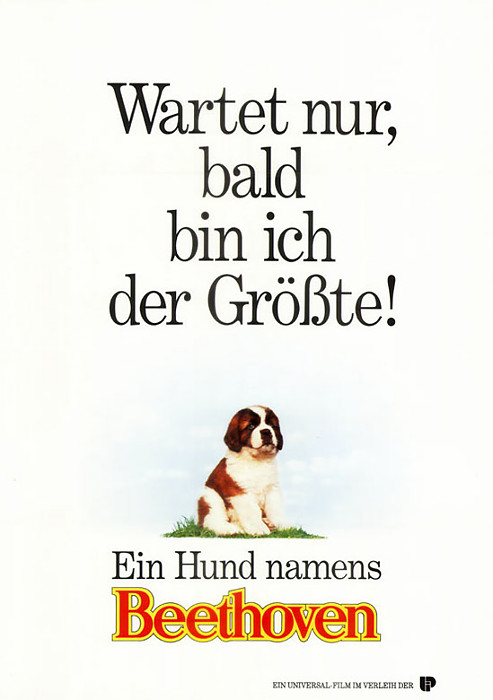 Plakat zum Film: Hund namens Beethoven, Ein