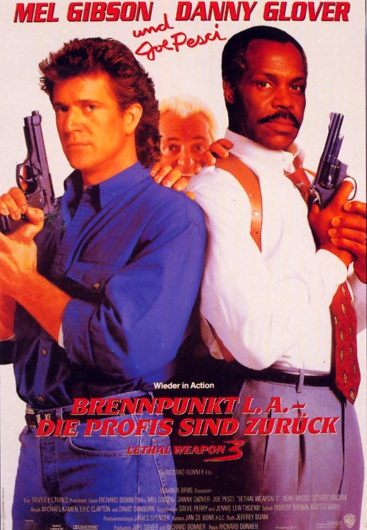 Plakat zum Film: Lethal Weapon 3 - Die Profis sind zurück