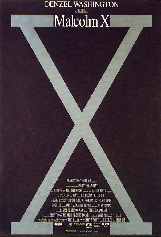 Plakat zum Film: Malcolm X