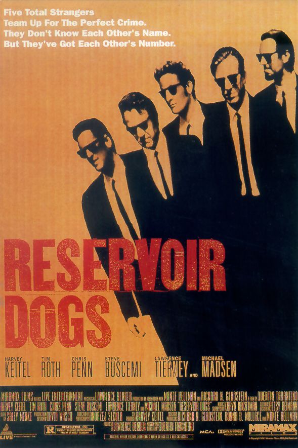 Plakat zum Film: Reservoir Dogs