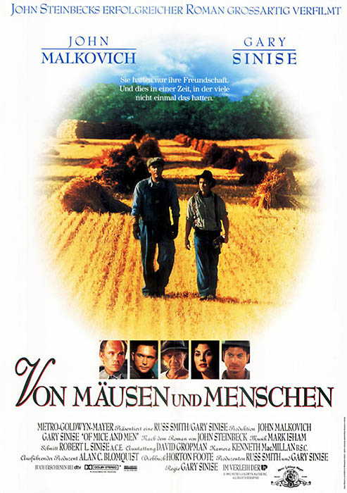 Plakat zum Film: Von Mäusen und Menschen