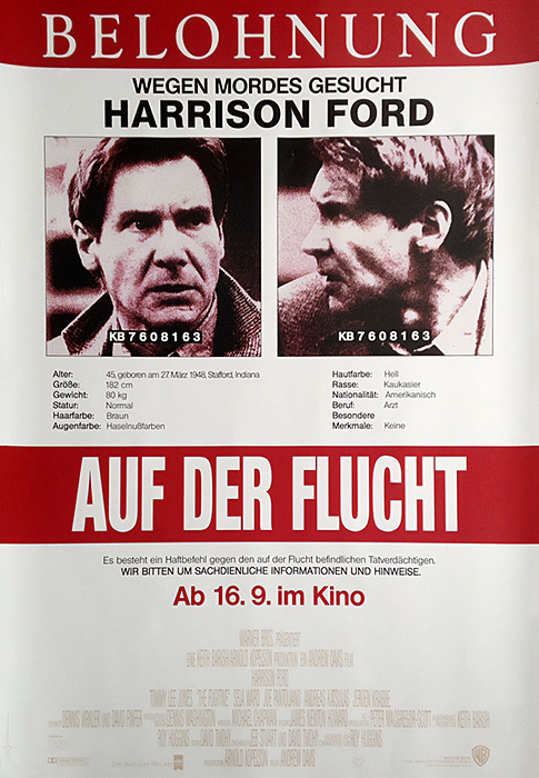 Plakat zum Film: Auf der Flucht
