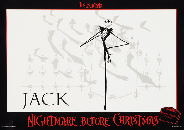 Plakat zum Film: Nightmare Before Christmas