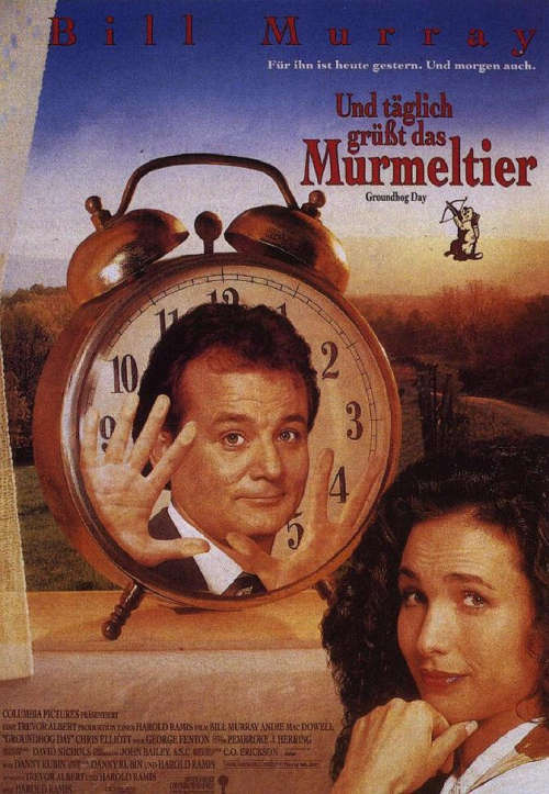 Plakat zum Film: Und täglich grüßt das Murmeltier