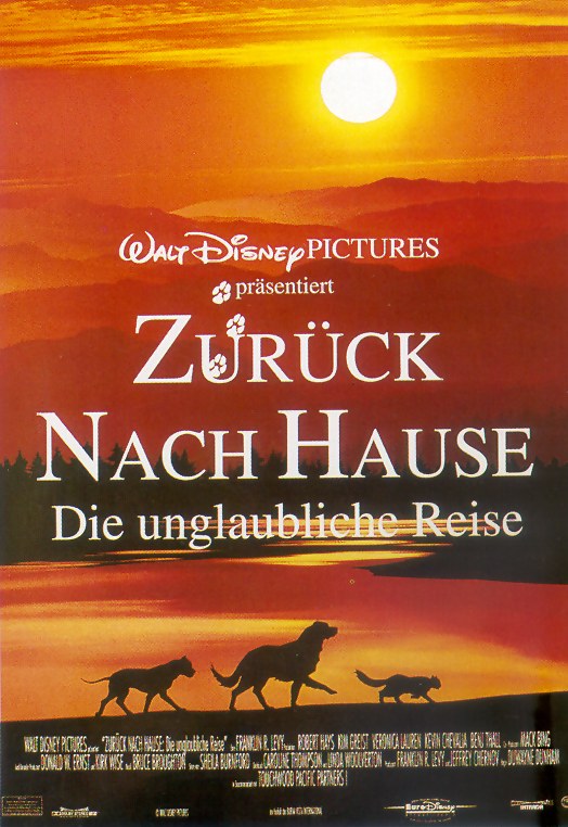 Plakat zum Film: Zurück nach Hause - Die unglaubliche Reise