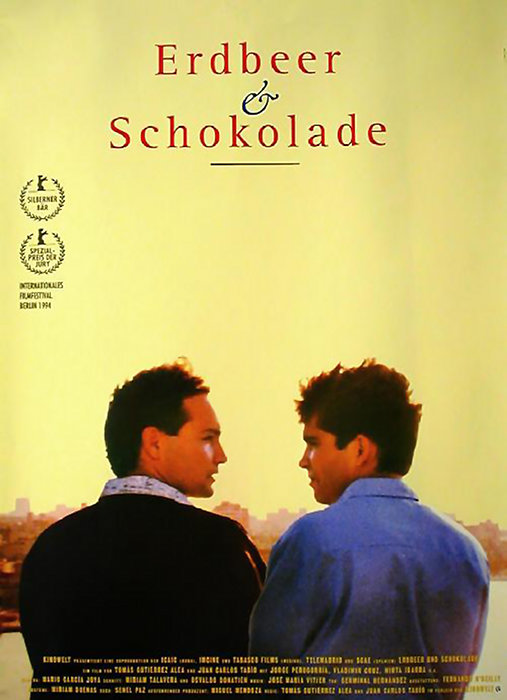 Plakat zum Film: Erdbeer und Schokolade