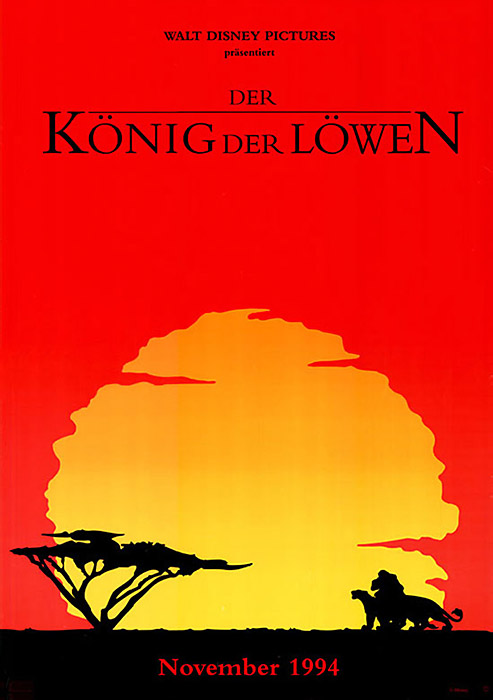 Plakat zum Film: König der Löwen, Der