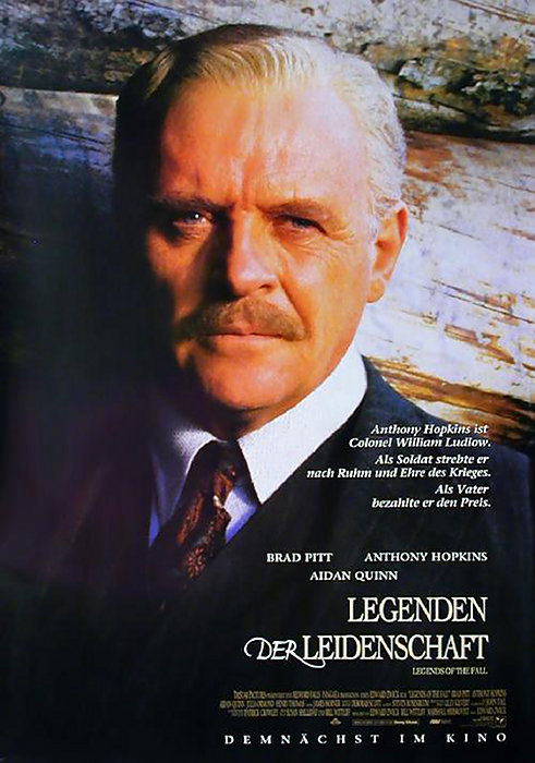 Plakat zum Film: Legenden der Leidenschaft